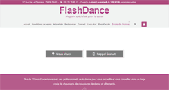 Desktop Screenshot of flashdanceparis.com